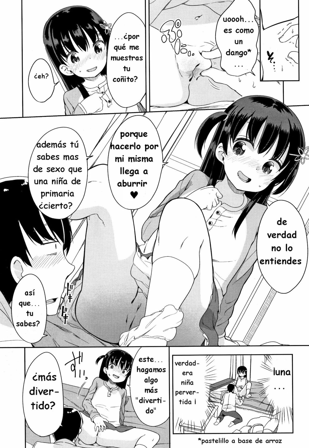 Kaisha Sabottara Loli Bitch to Deatta Ken | Cuando falté al trabajo me encontré con una putita page 8 full