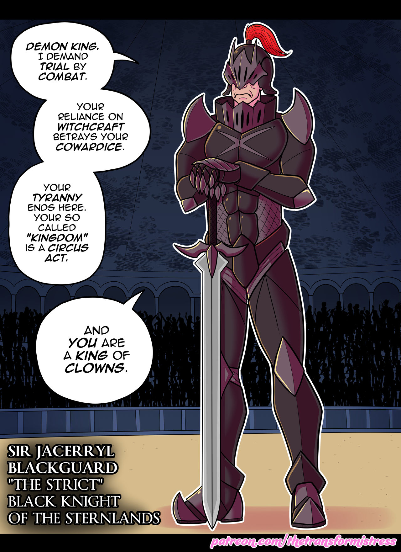 Rehabilitation of a Hero: The Jester page 1 full