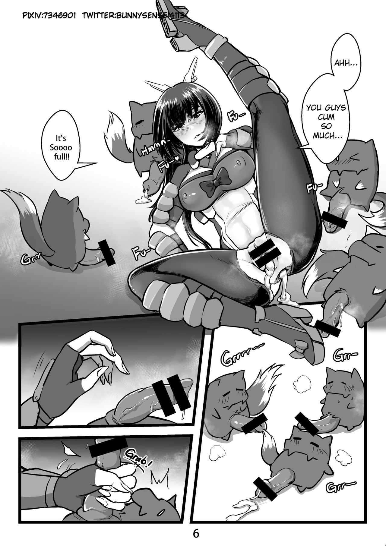 Futayo &amp; Kobold's Challenge page 6 full