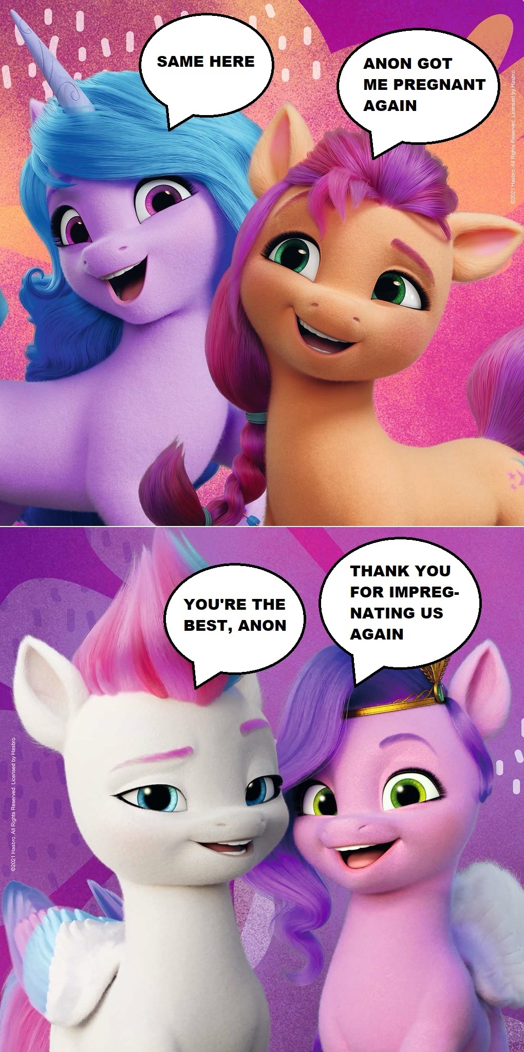 Jizzy Moonbow, Cunny Starscout, And Friends page 4 full