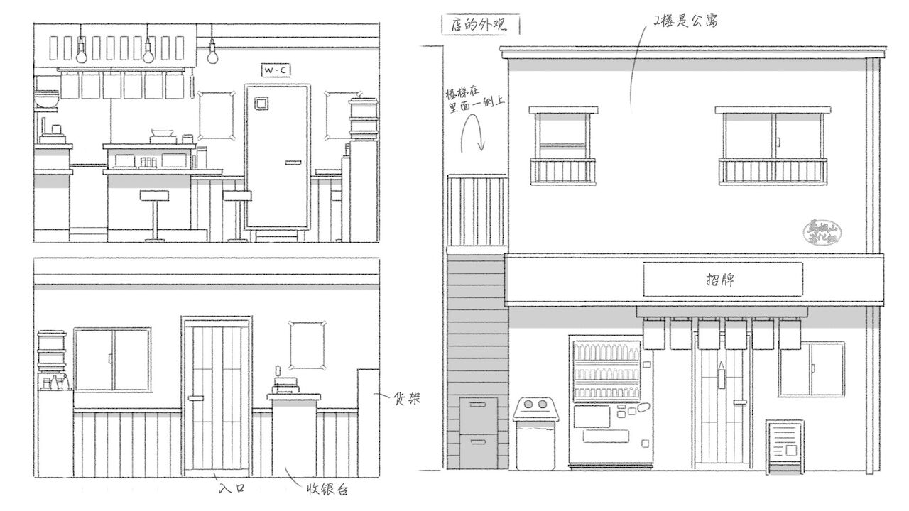 sosaku ramen-ya 【settei, rakugaki, memo】 page 2 full