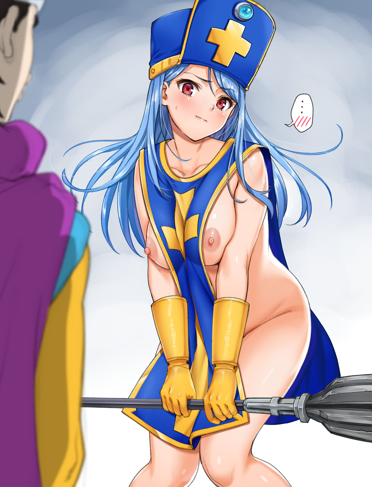 装備を忘れてきた女僧侶 page 6 full