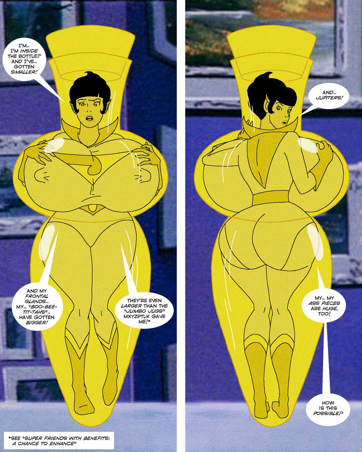 Super Friends with Benefits: Jugs in a Bottle page 3 full