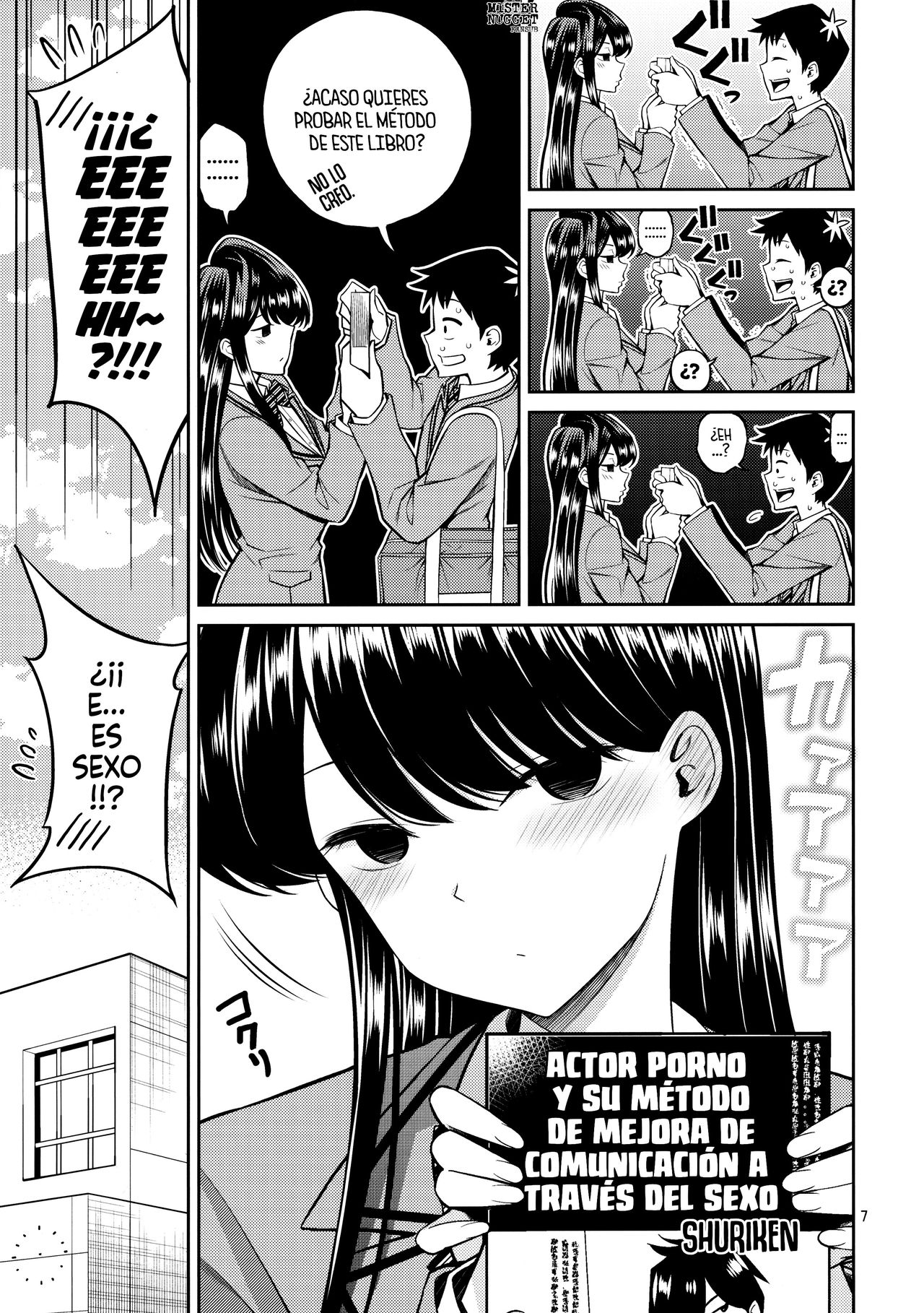 Komi-san wa, Binkan desu. | Komi está sensible. page 6 full