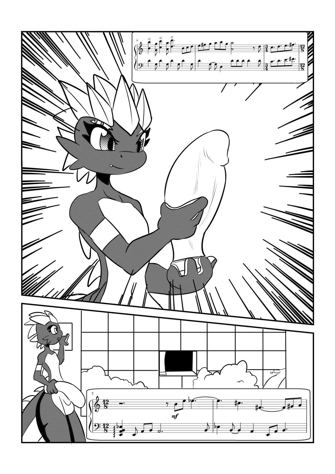 Taboo Tails: Bathtime and Butt Stuffing page 5 full