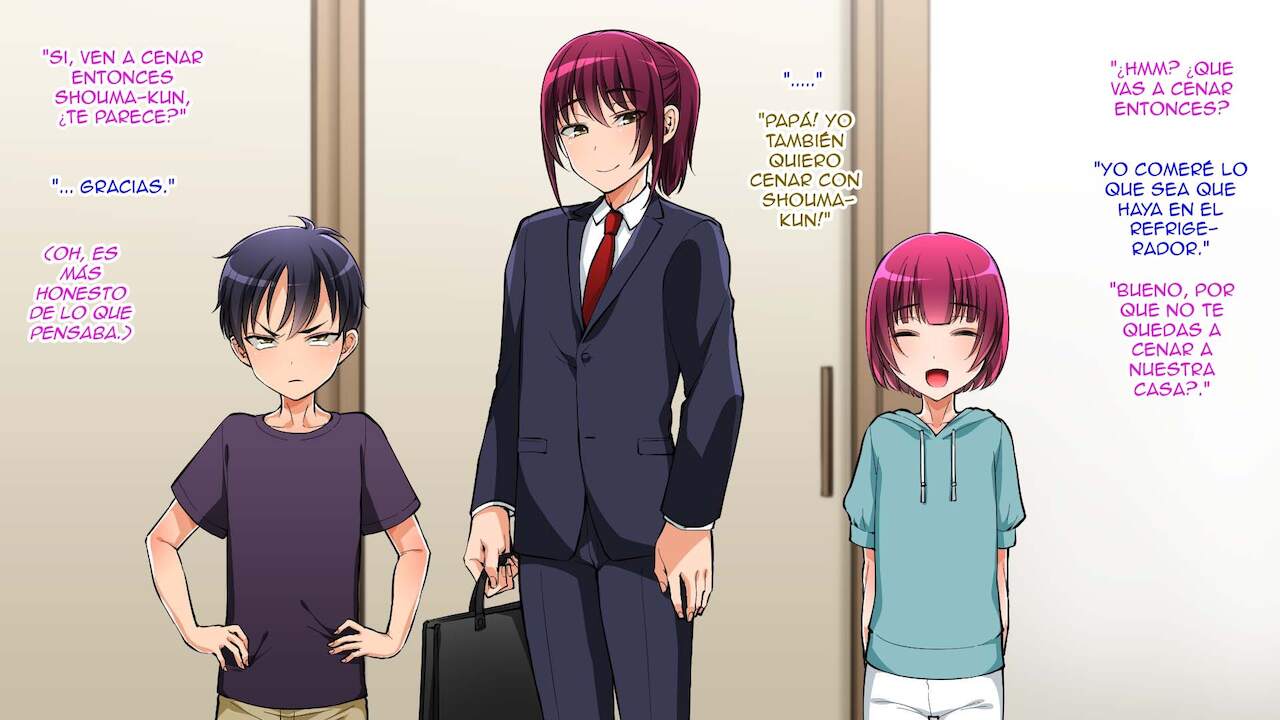 Mesu Papa - Musuko no Shinyuu no Mesuiki Kanojo ni Saserareta Chichi no Ore page 7 full
