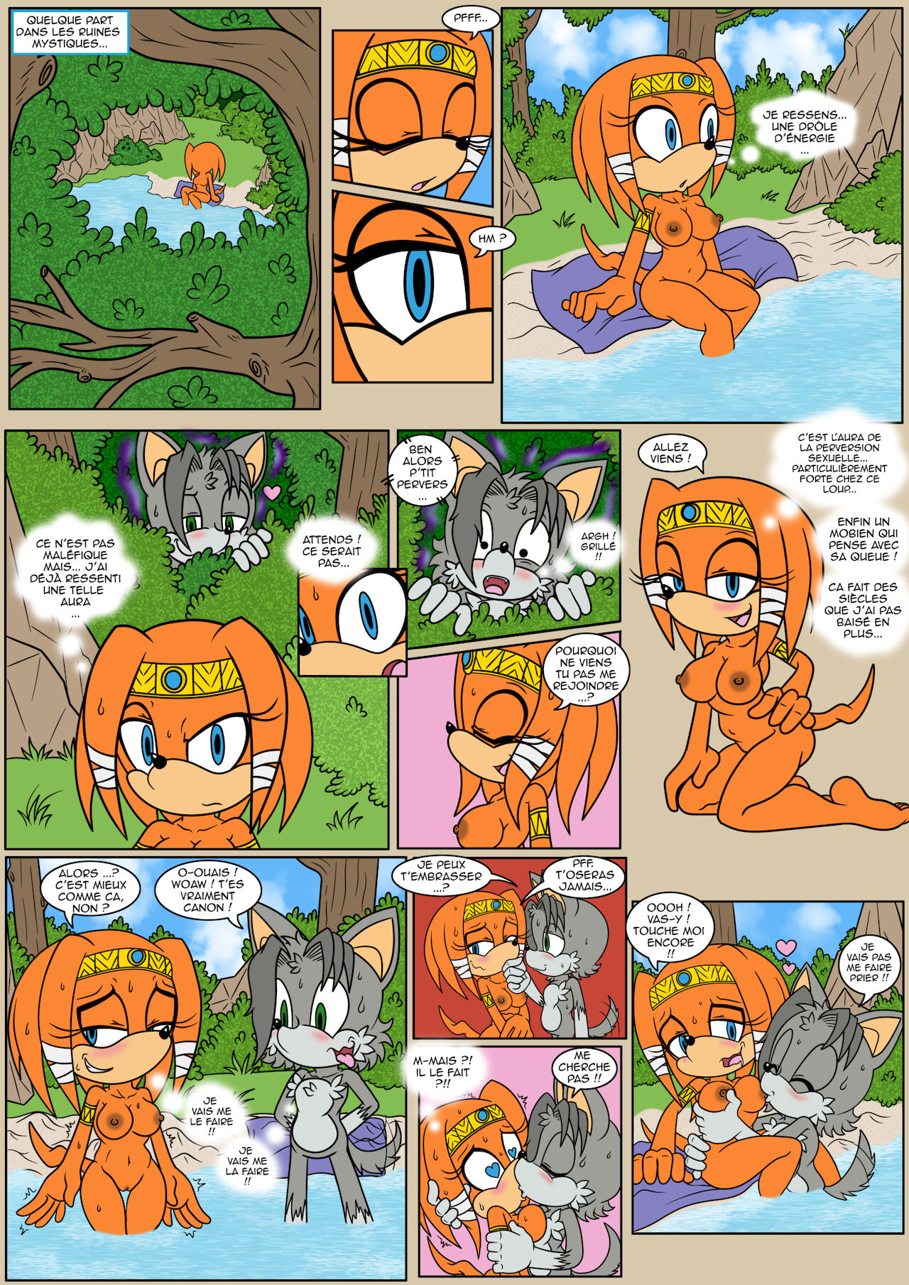 Naiar's Misadventures - Chapitre 1 - Tikal the Echidna  FRANCAIS page 2 full