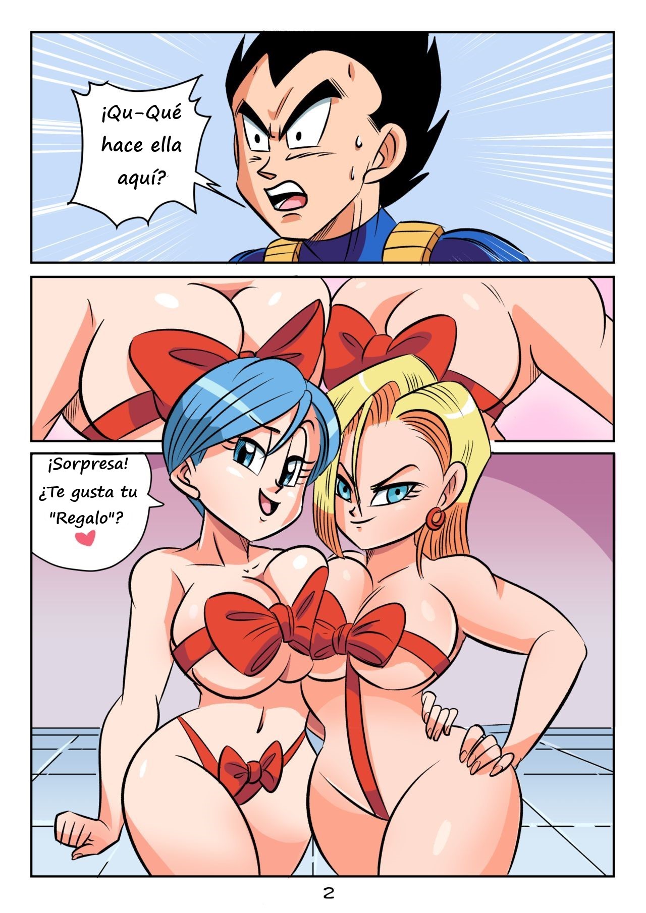 Vegeta's Gift  Traducción Reyfollador page 4 full