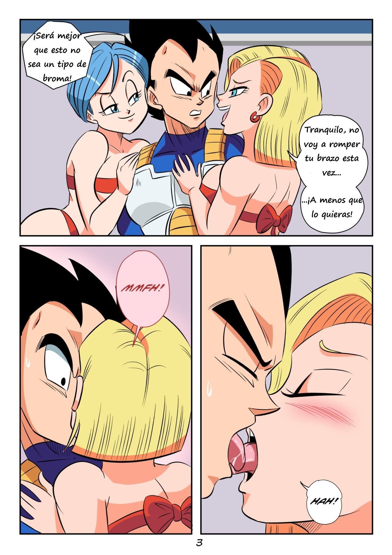 Vegeta's Gift  Traducción Reyfollador page 5 full