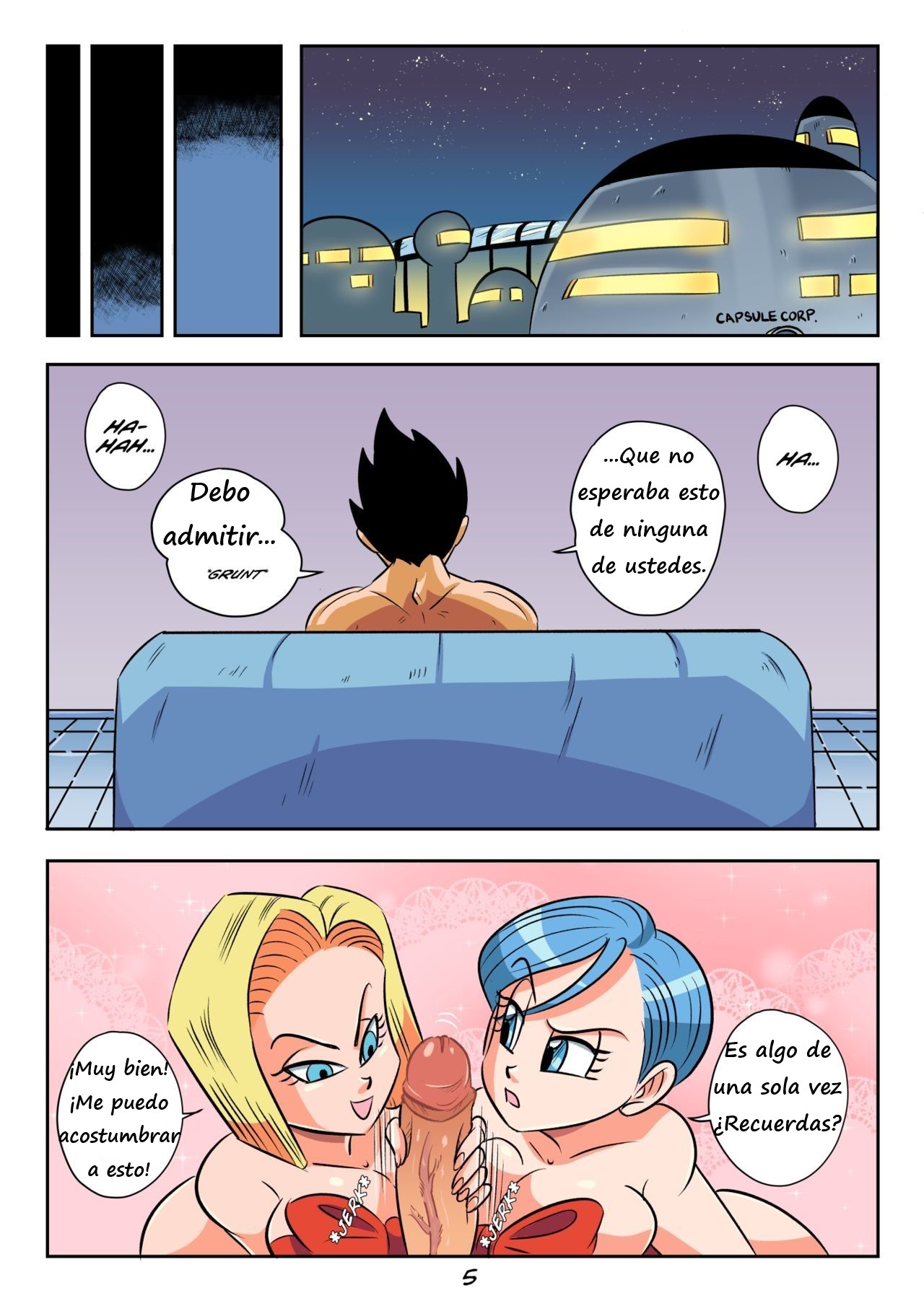 Vegeta's Gift  Traducción Reyfollador page 7 full