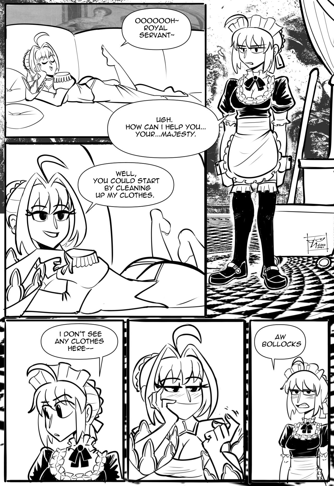 The Lost bet page 2 full