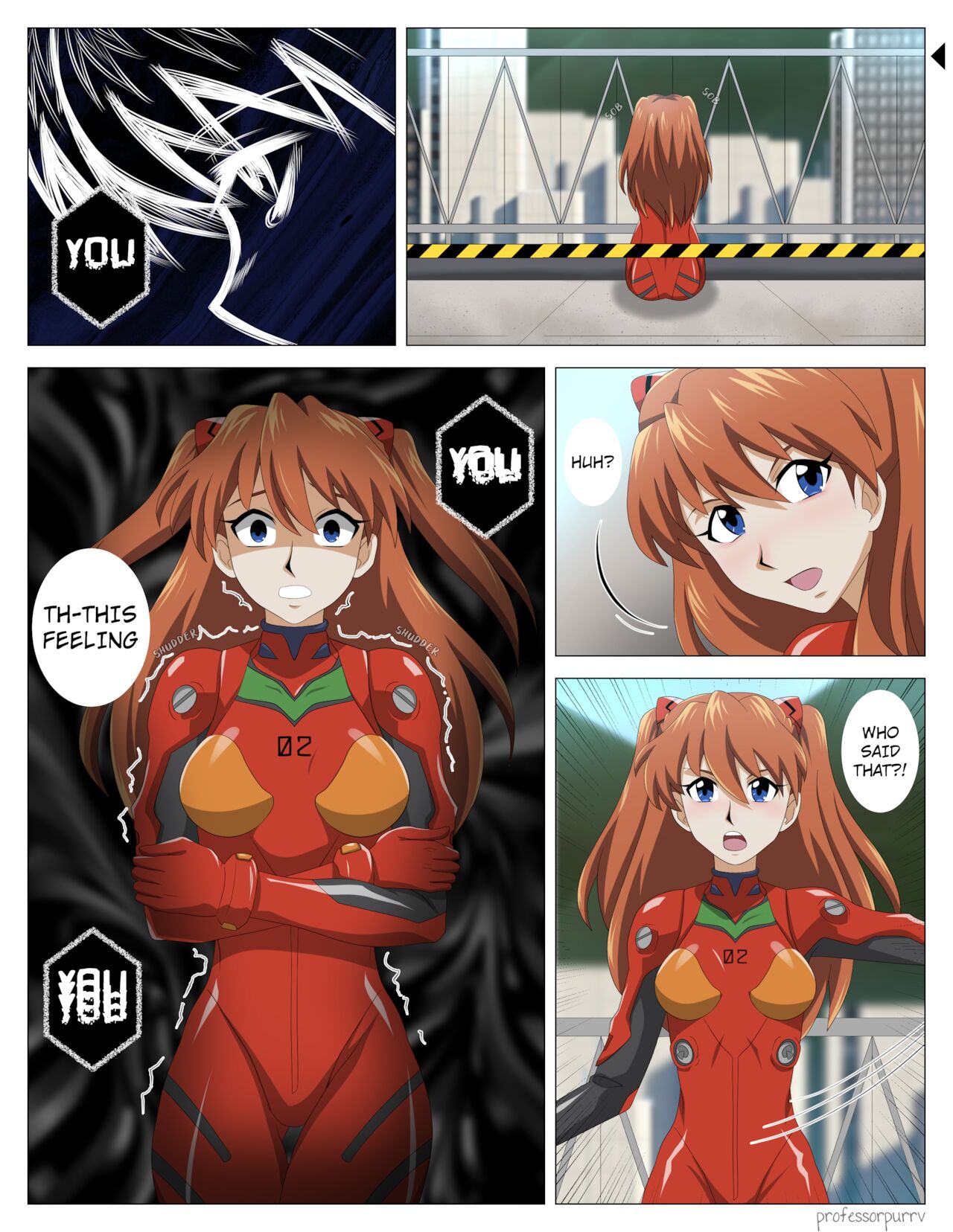 ProfessorPurrv: Asuka Possessed! page 1 full