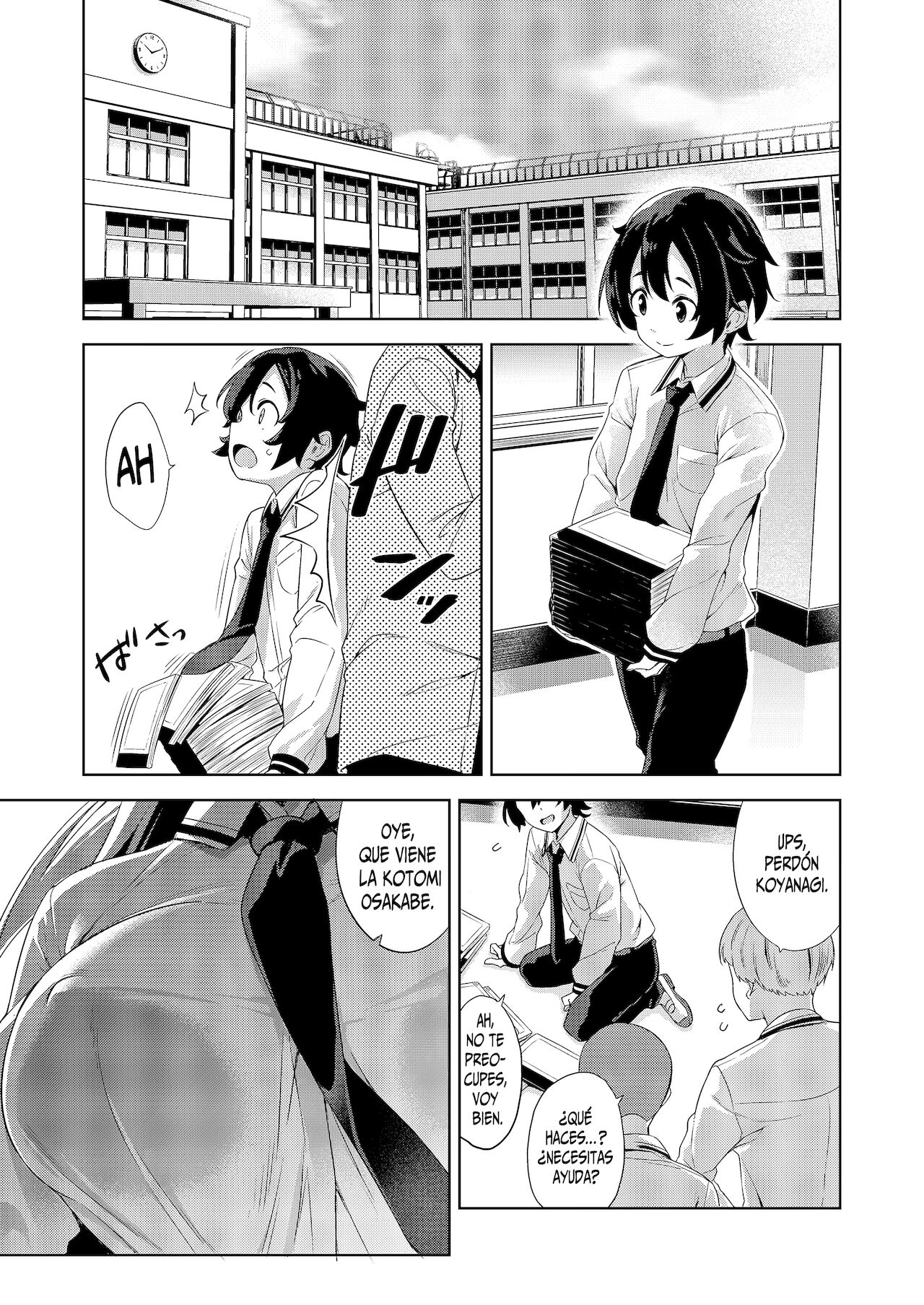 Gakkou to Bed ja Seihantai no, Okkina Kanojo. | Mi Novia, que Me Saca Dos Cabezas, Parece Bipolar. page 3 full