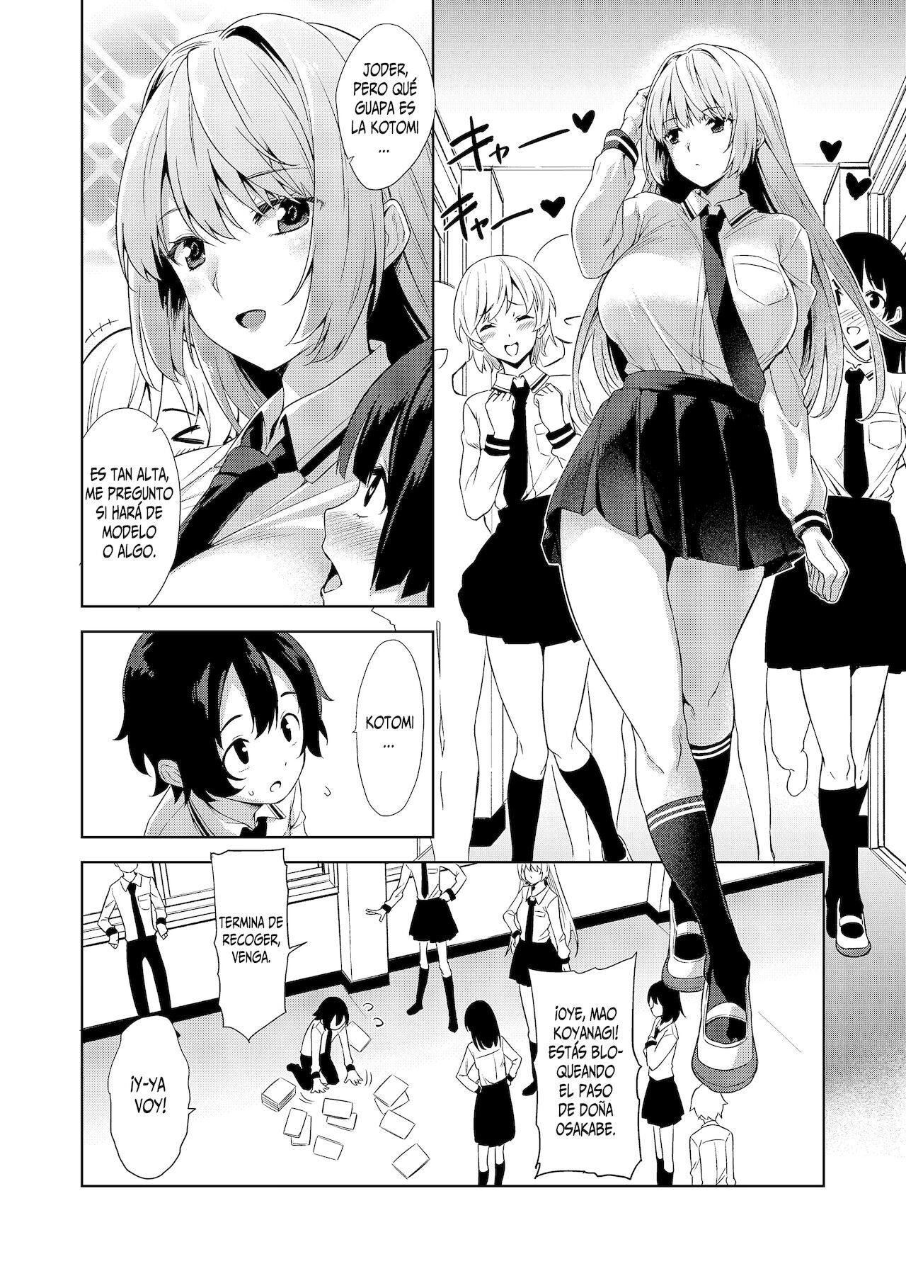 Gakkou to Bed ja Seihantai no, Okkina Kanojo. | Mi Novia, que Me Saca Dos Cabezas, Parece Bipolar. page 4 full