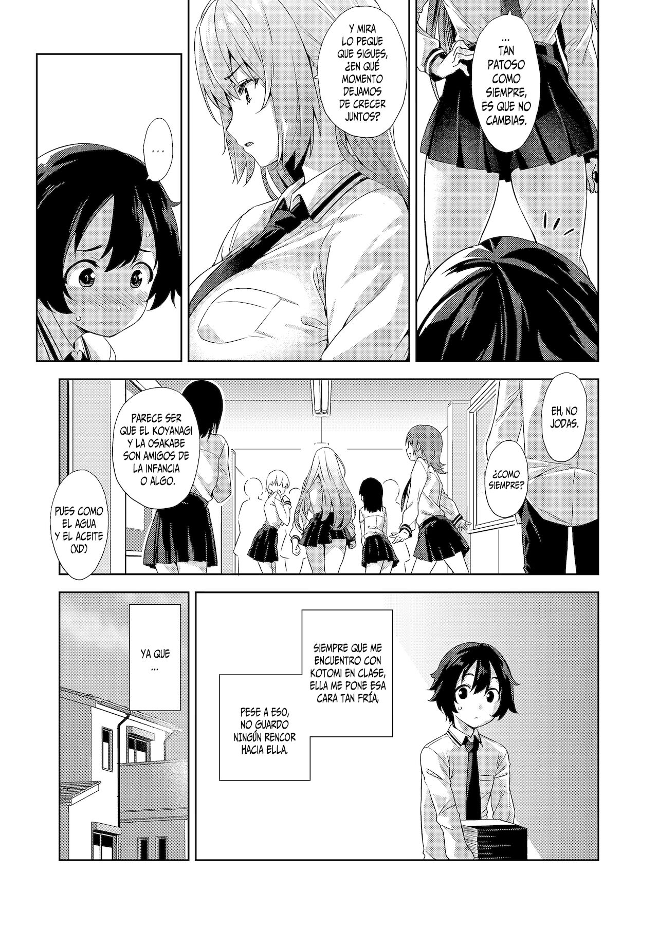 Gakkou to Bed ja Seihantai no, Okkina Kanojo. | Mi Novia, que Me Saca Dos Cabezas, Parece Bipolar. page 5 full