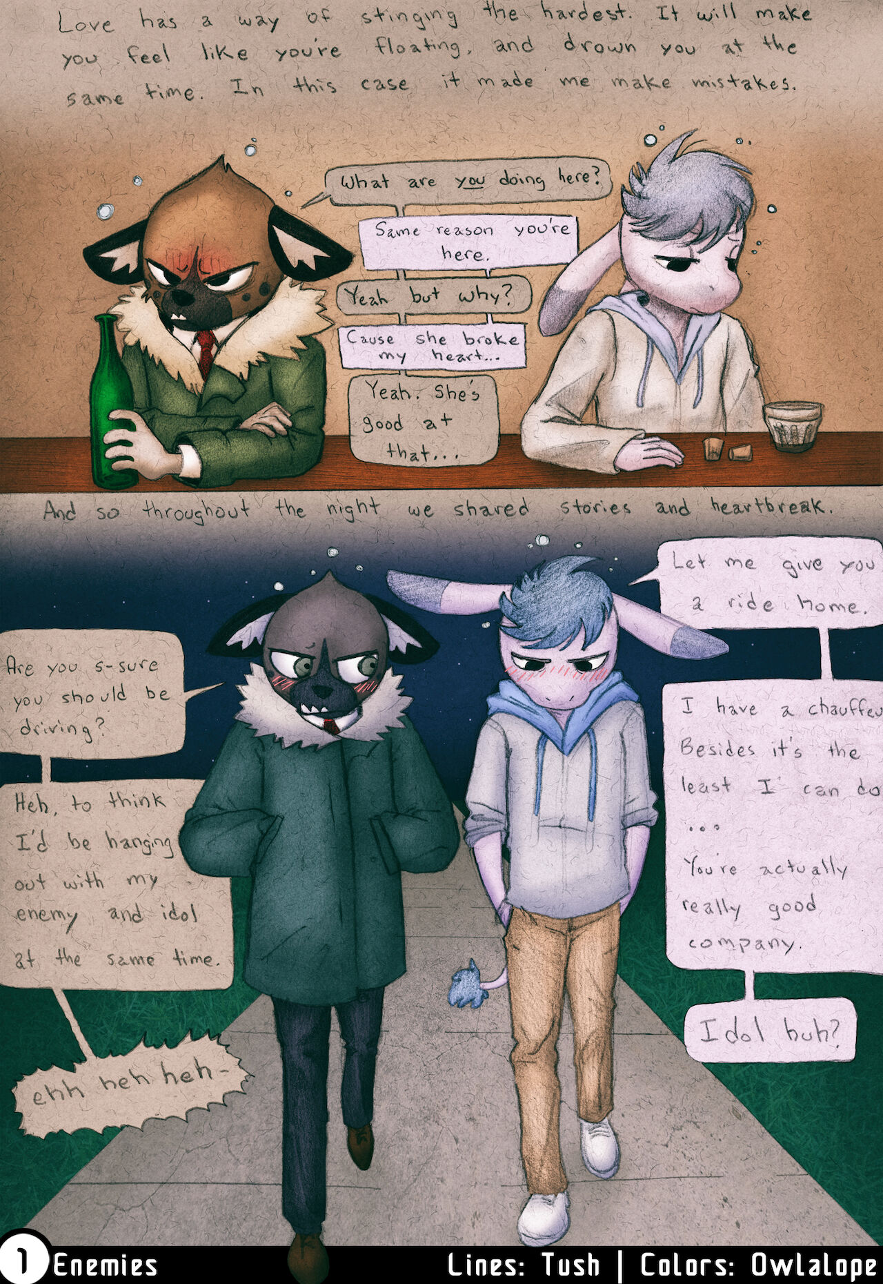 Enemies page 1 full