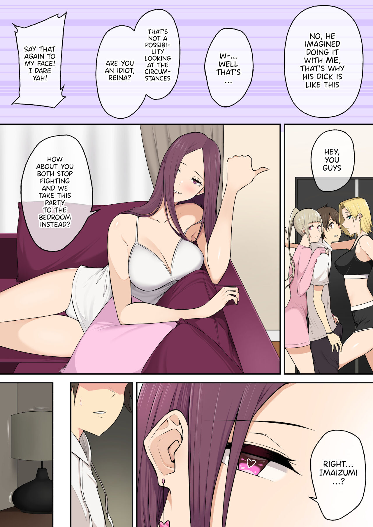 Imaizumin-chi wa Douyara Gal no Tamariba ni Natteru Rashii 4 page 8 full