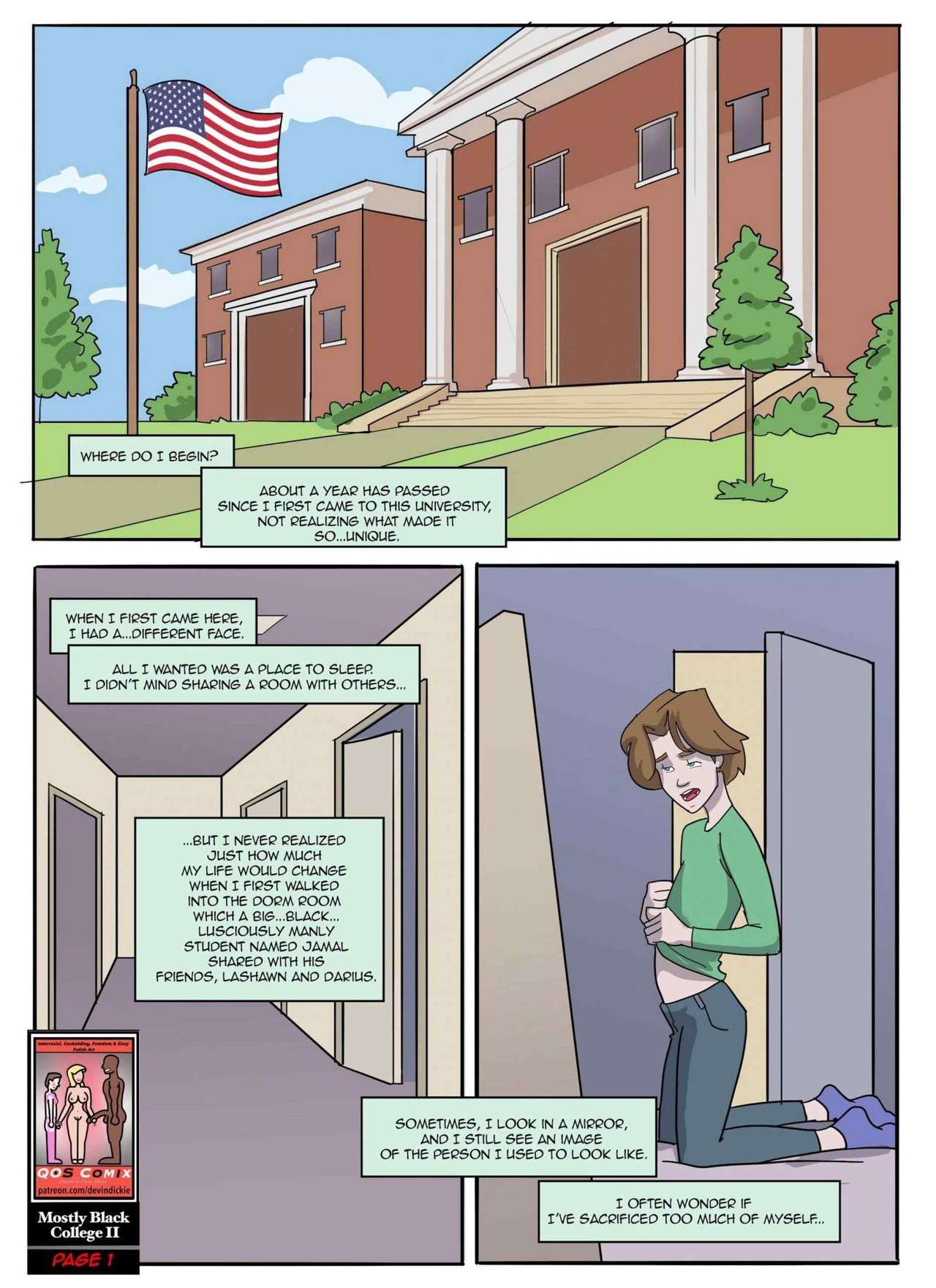 Mostly Black College 2 – Devin Dickie - english page 2 full