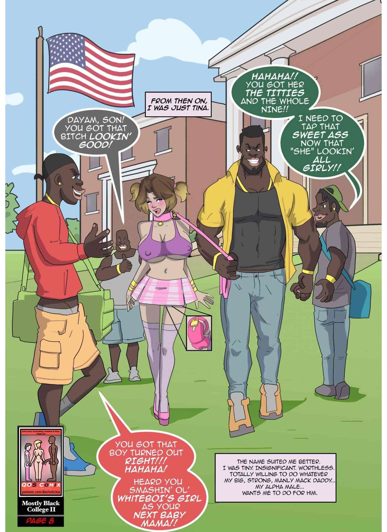 Mostly Black College 2 – Devin Dickie - english page 9 full