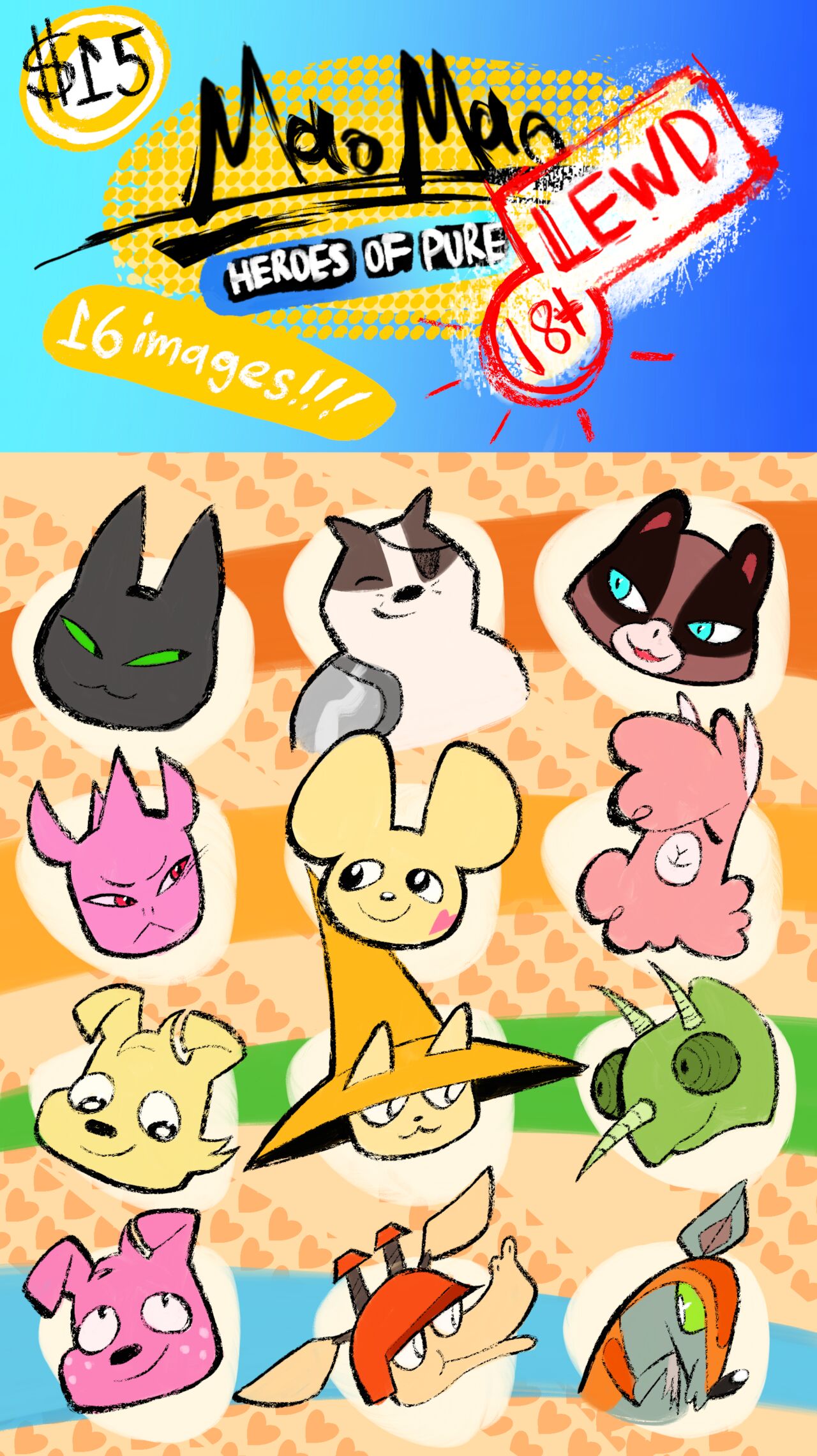 Mao Mao Art Pack page 1 full