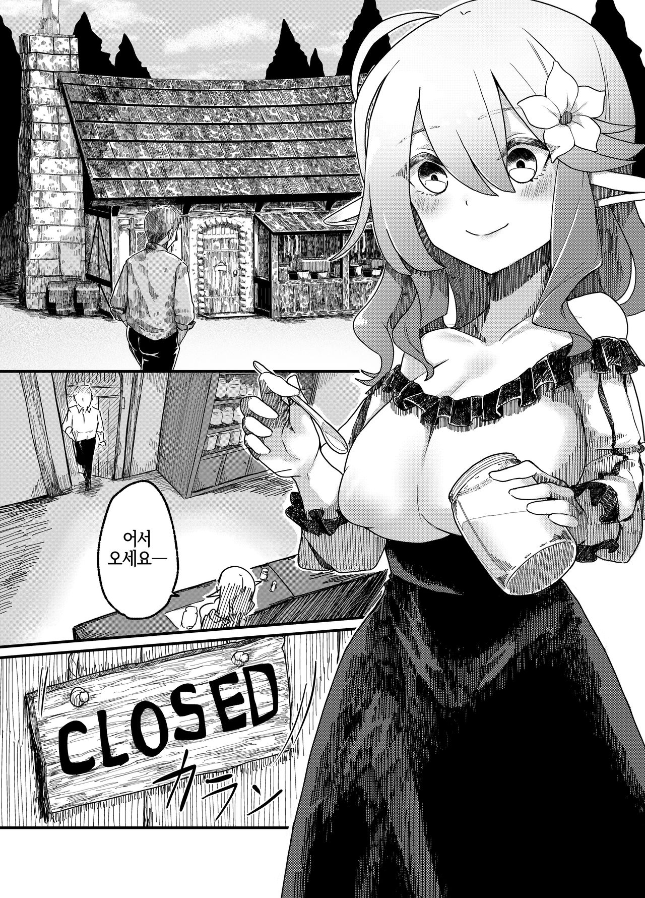 Elf o Okasu Hon 2 | 엘프를 따먹는 책 2 page 3 full