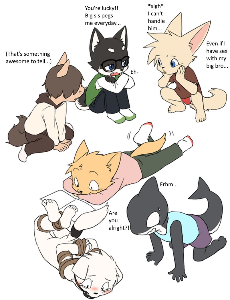 Manmosu Marimo - Little Brother / Honors Student  + extras page 8 full