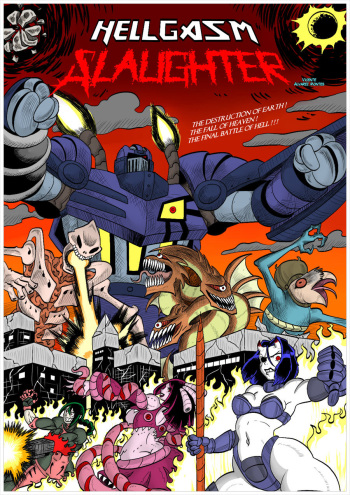Hellgasm Slaughter cover