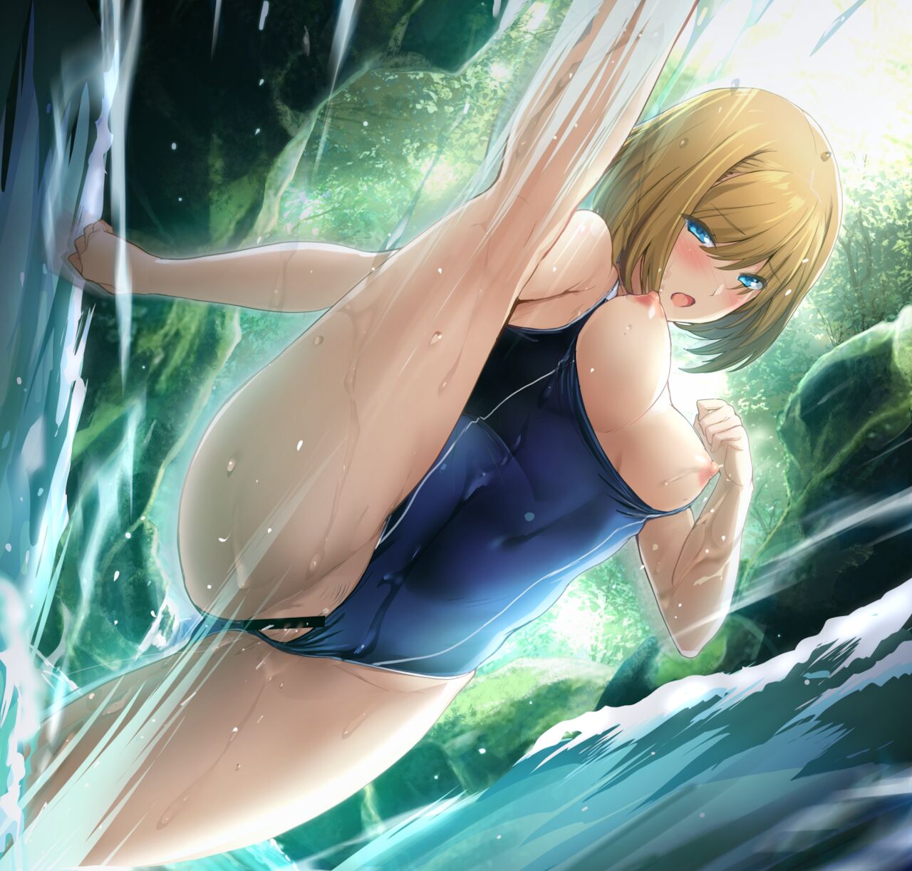 秋キャン水遊びで俺のテントが勝手にグランピング！ page 2 full