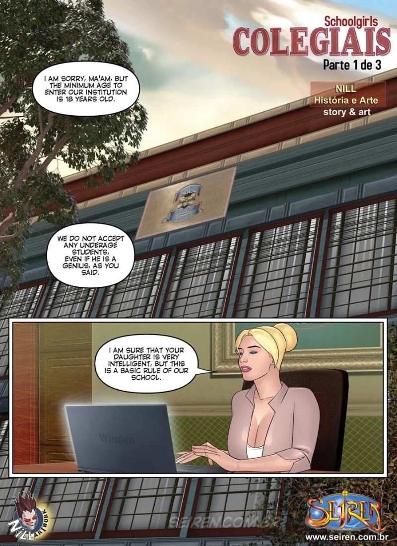 Schoolgirls  - 6.1 . - english page 2 full