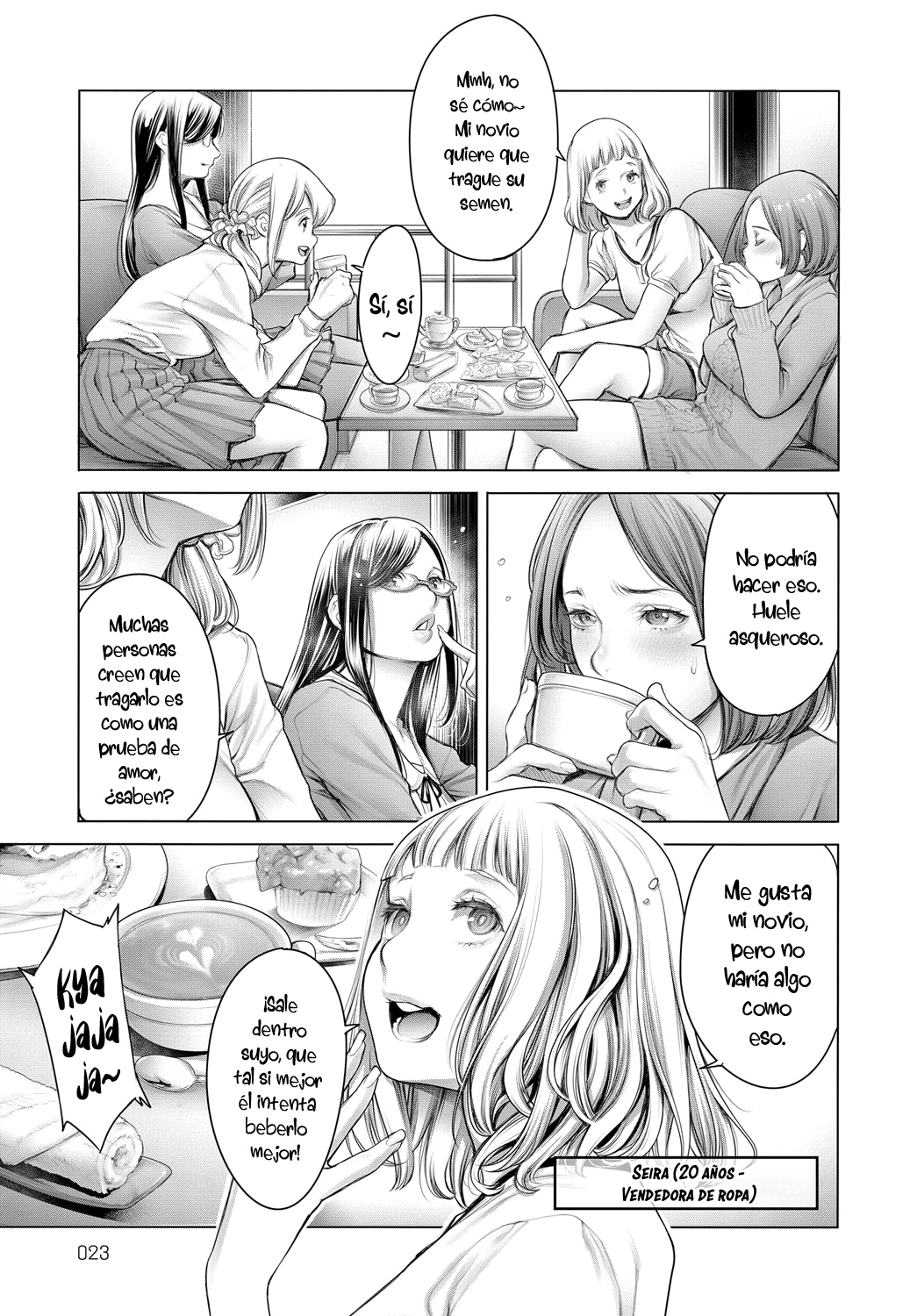 Shoujiki Joshikai | Una Sincera Charla de Chicas page 5 full