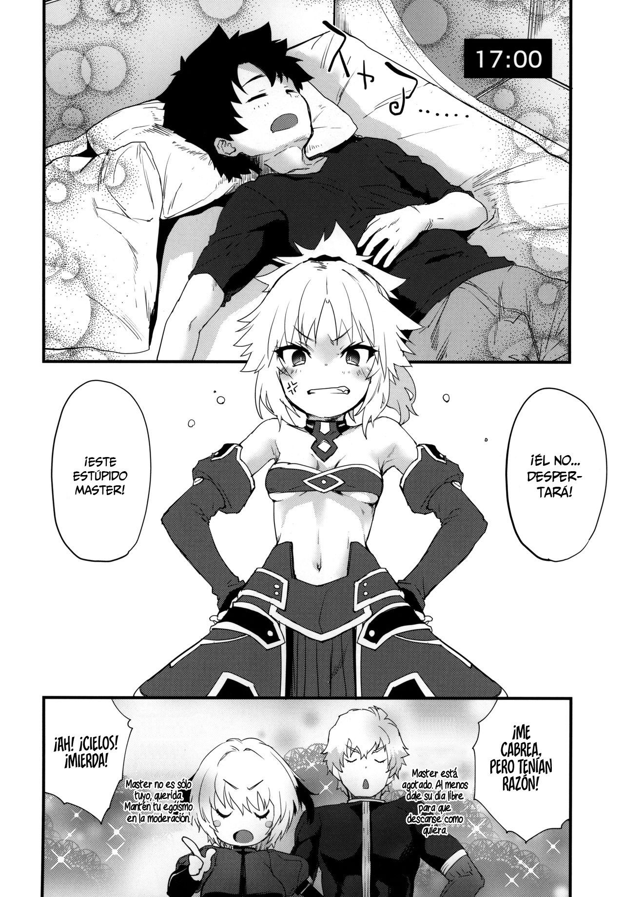 Master no Sei da zo... | Es tu culpa Master! page 3 full