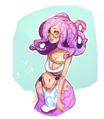 Euryale the gorgon cover