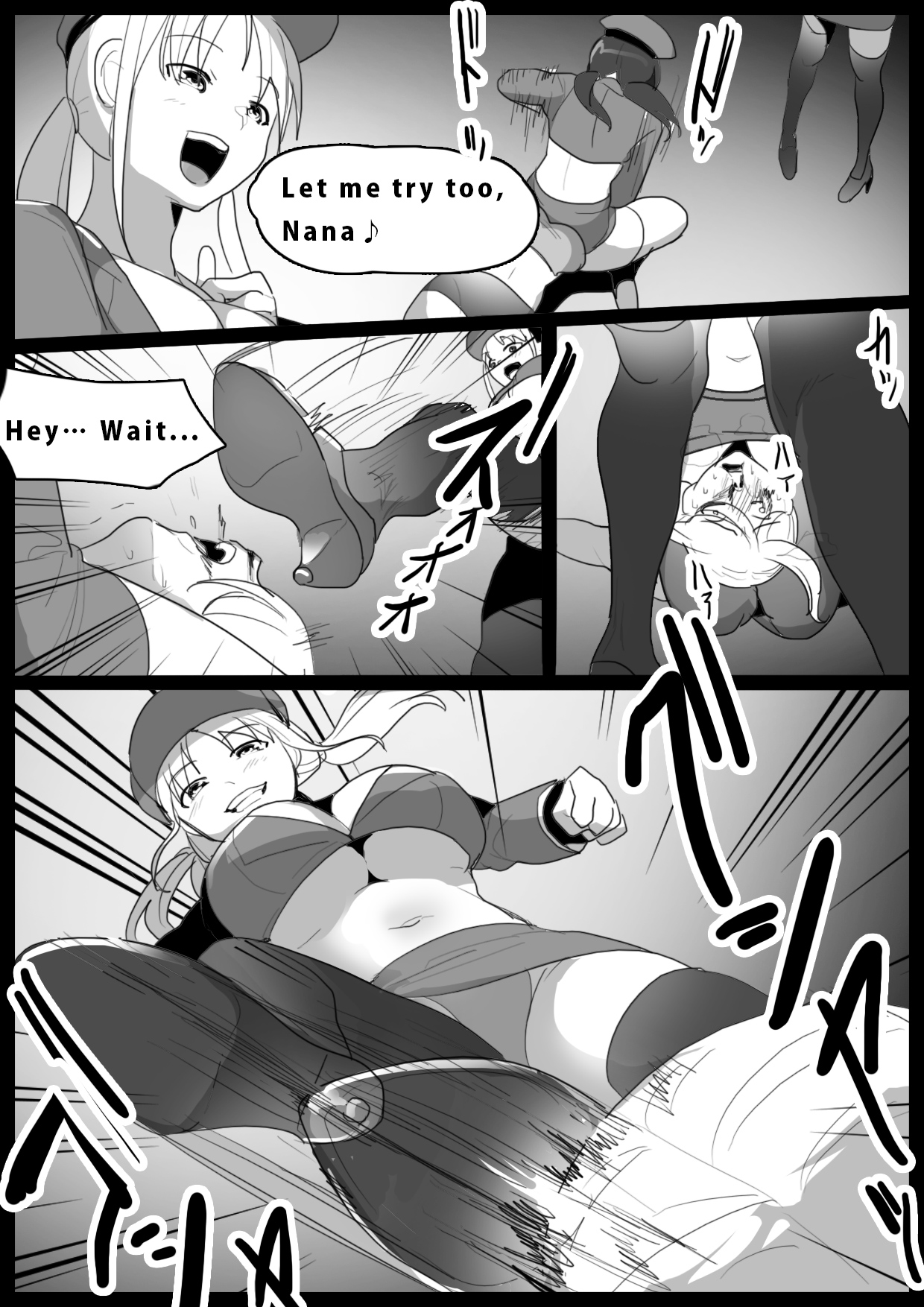 Girls Beat! Plus - Mami vs Kaela &amp; Nana page 10 full