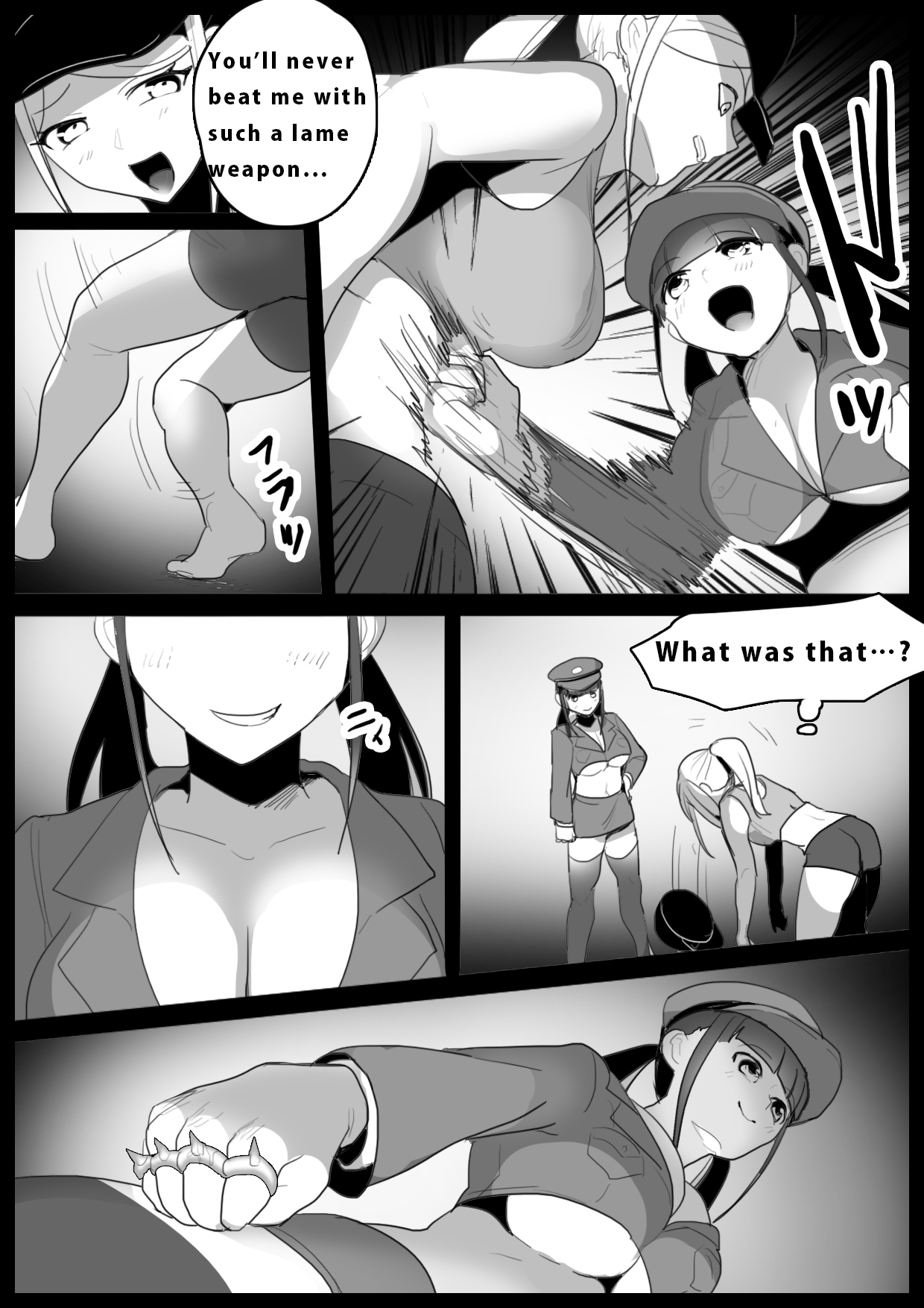Girls Beat! Plus - Mami vs Kaela &amp; Nana page 3 full
