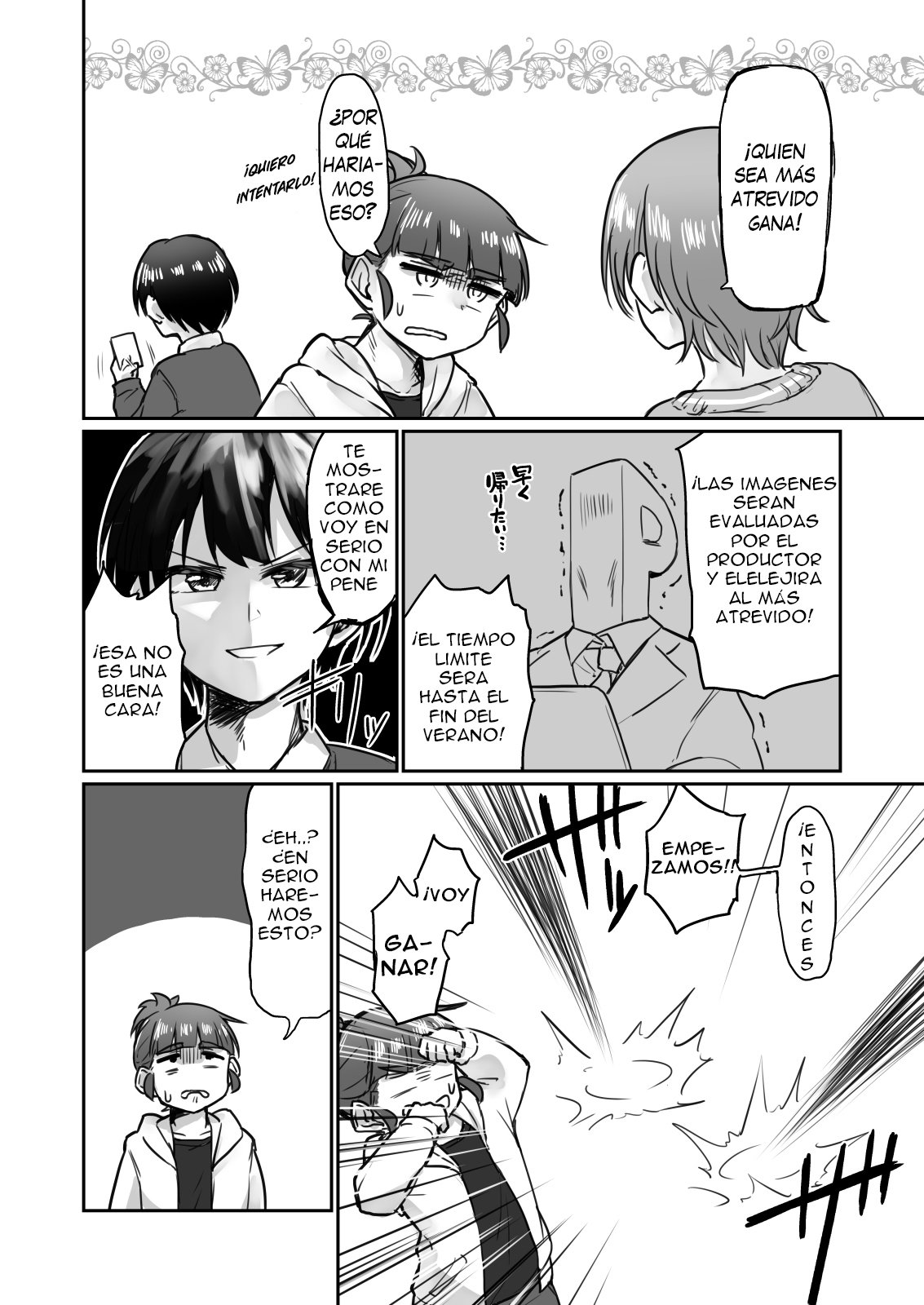 Nantaika Triad to Yukai na Nakama-tachi Ochinchin Challenge Hon page 5 full