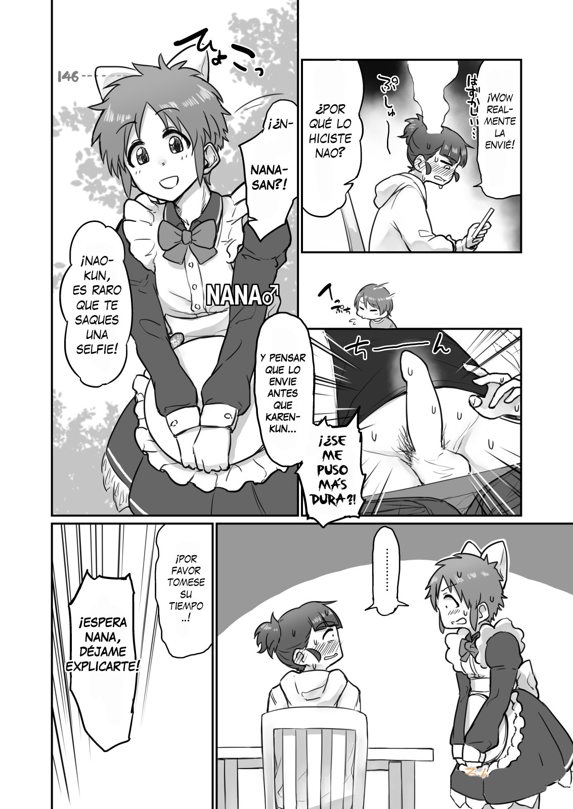 Nantaika Triad to Yukai na Nakama-tachi Ochinchin Challenge Hon page 7 full