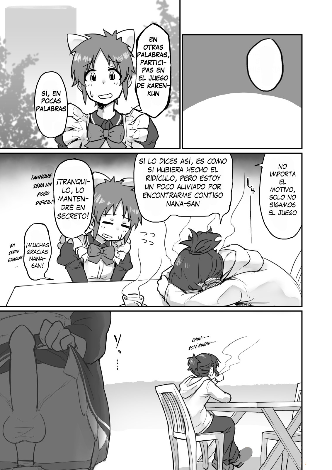 Nantaika Triad to Yukai na Nakama-tachi Ochinchin Challenge Hon page 8 full