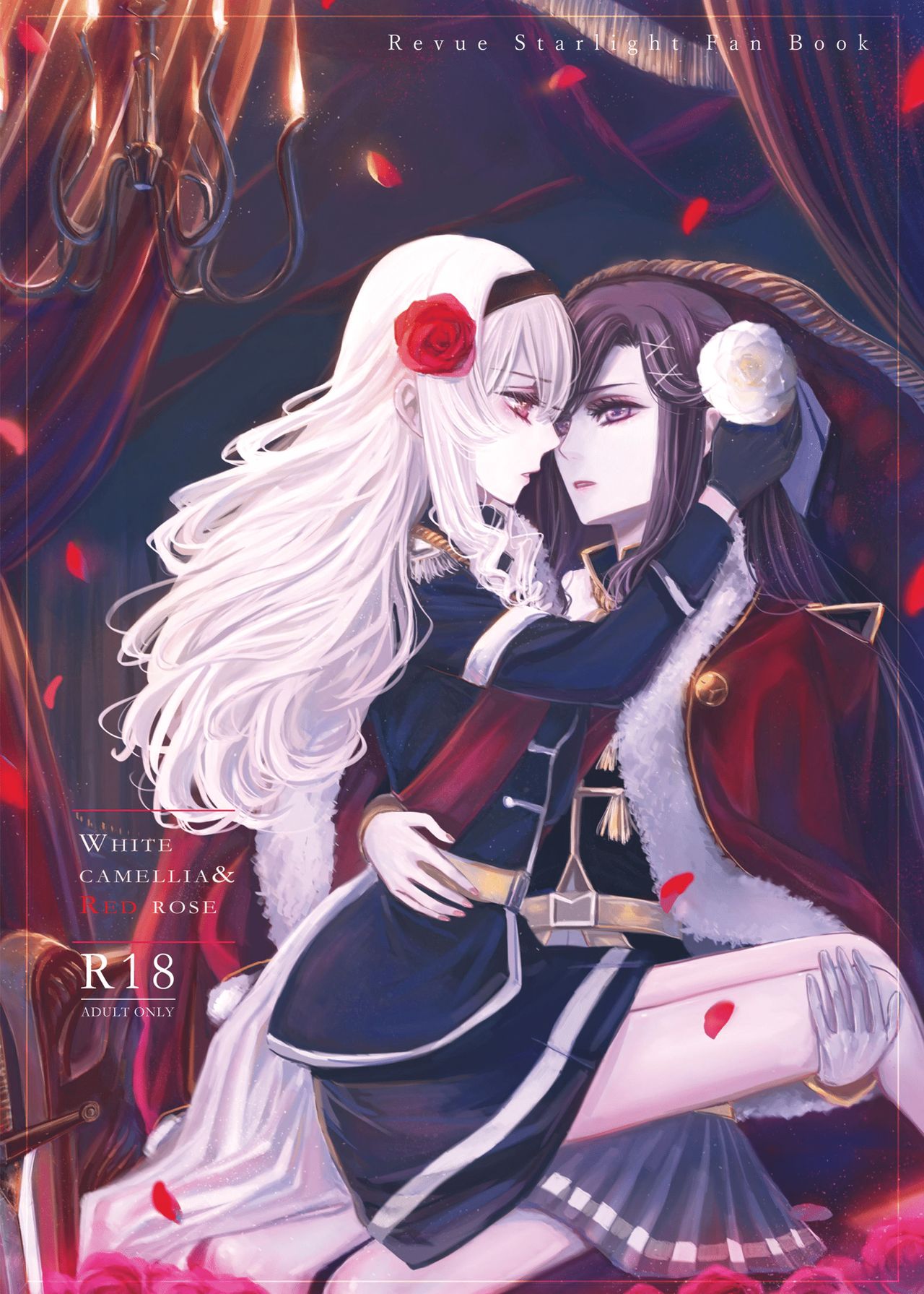 White Camellia &amp; Red Rose page 1 full