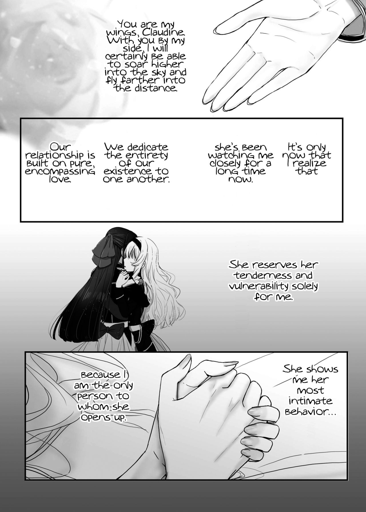 White Camellia &amp; Red Rose page 3 full