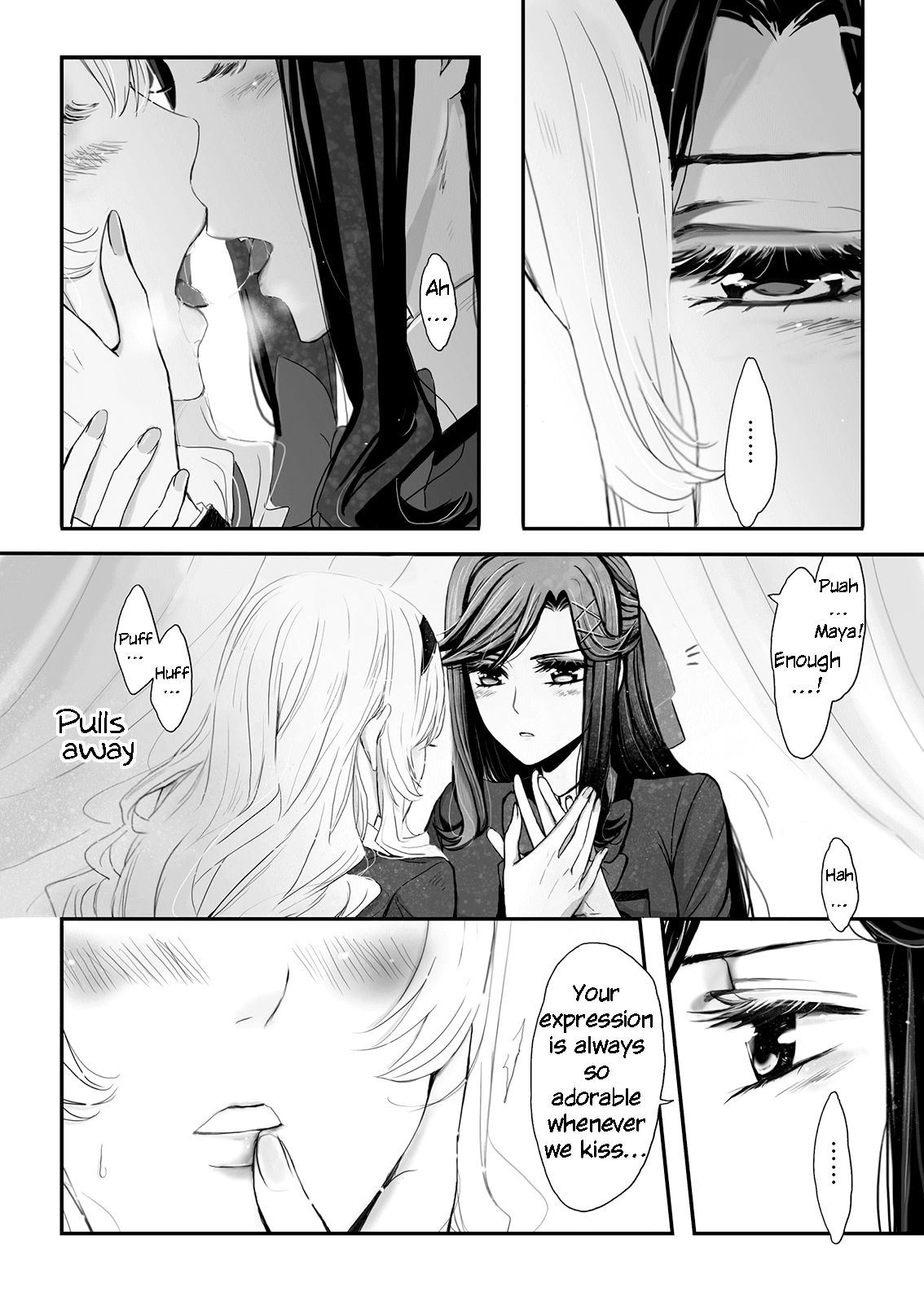 White Camellia &amp; Red Rose page 5 full