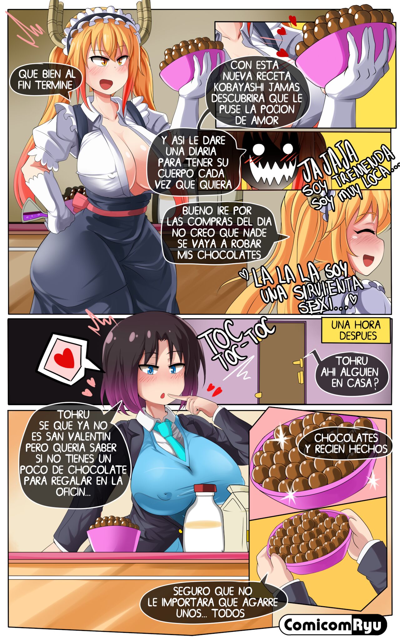 Elma en la oficina page 4 full
