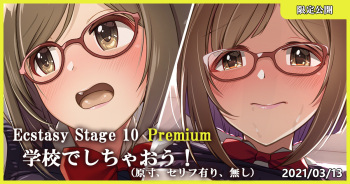 Ecstasy Stage 10 Premium Gakkou de Shichaou! cover
