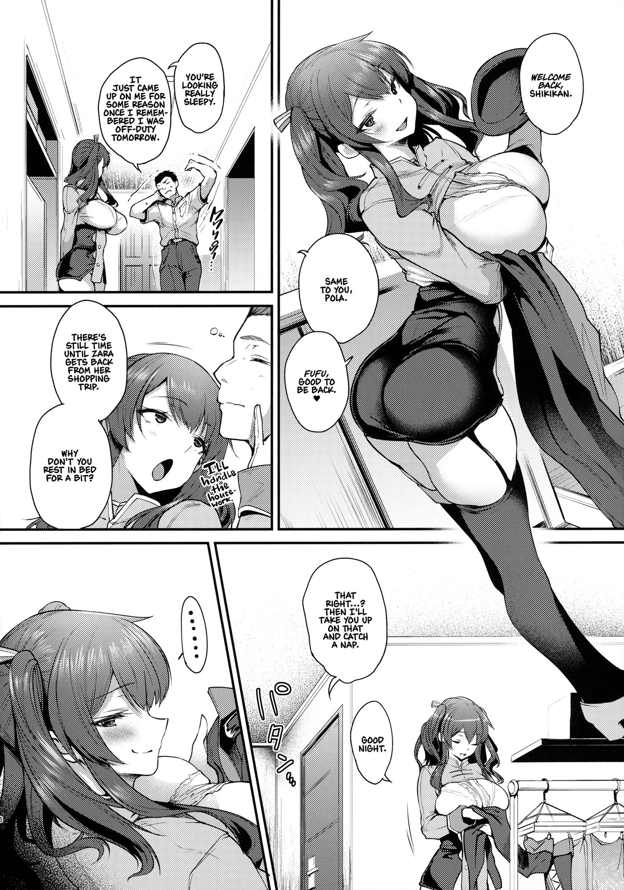 Migi ga Pola de Hidari ga Zara de?   =White Symphony= page 5 full