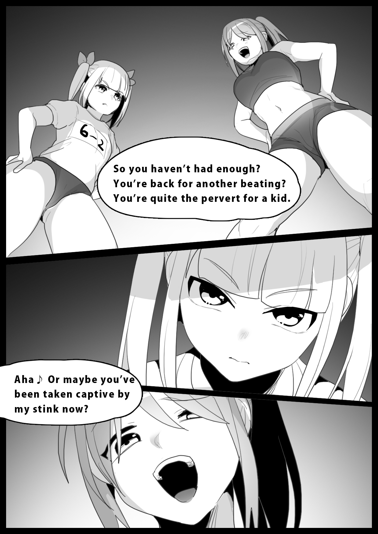 Girls Beat! Plus Rie vs Ayu &amp; Mari page 2 full