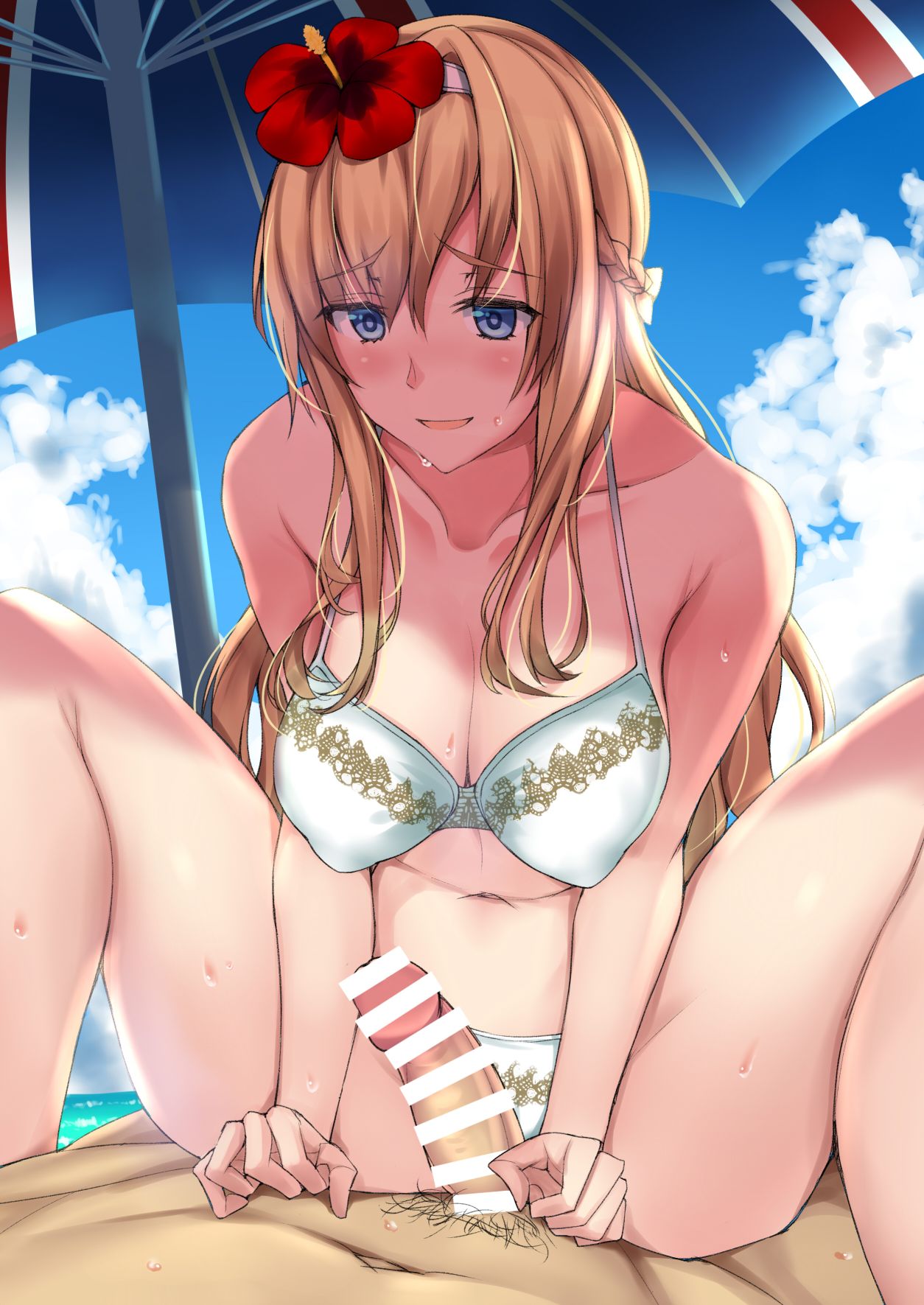 Mizugi no Warspite-sama ni Hamerareru page 1 full
