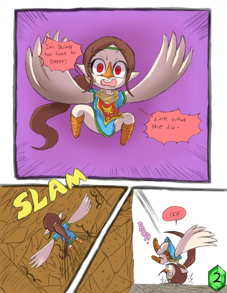 Wink Wanker Comic page 2 full