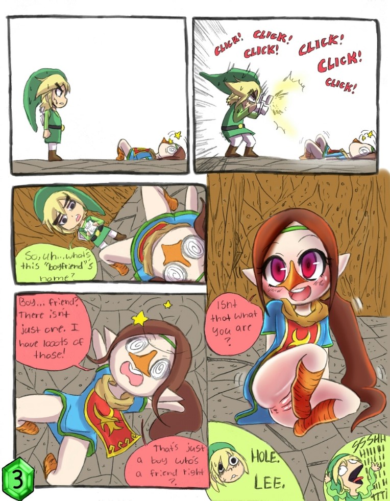 Wink Wanker Comic page 3 full