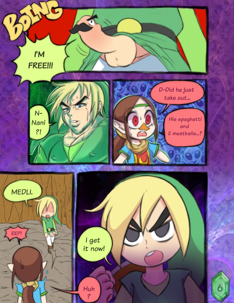 Wink Wanker Comic page 6 full