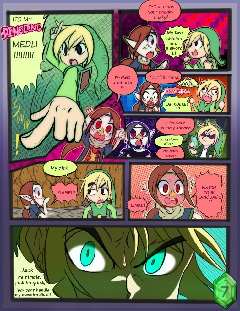 Wink Wanker Comic page 7 full