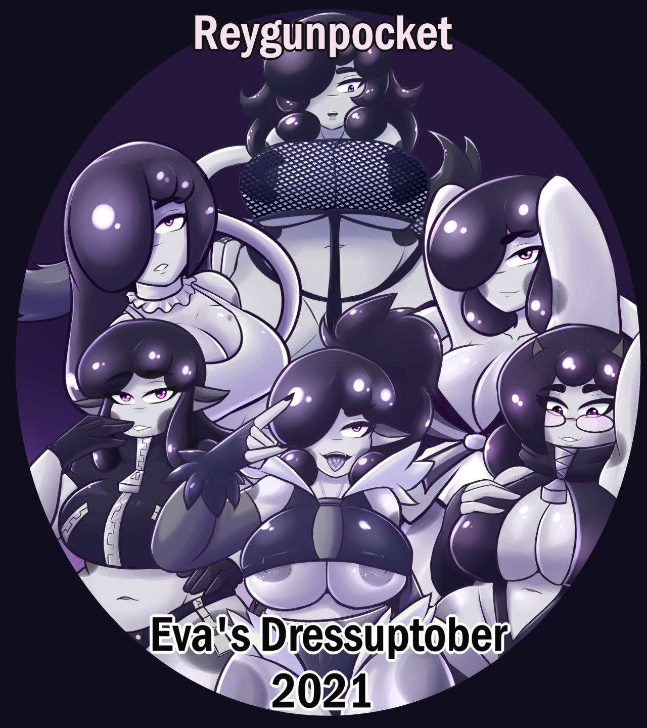 Eva's Dressuptober - 2021 page 1 full